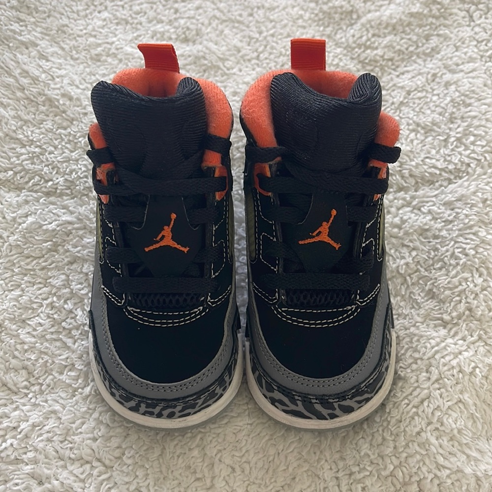 Nike Air Jordan Spizike Halloween Edition Shoes Toddler Size 7C #317701-080